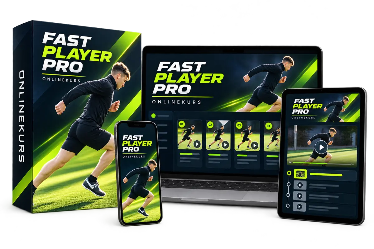 Fast Player Pro — Darstellung des Onlinekurses auf Laptop, Tablet und Smartphone