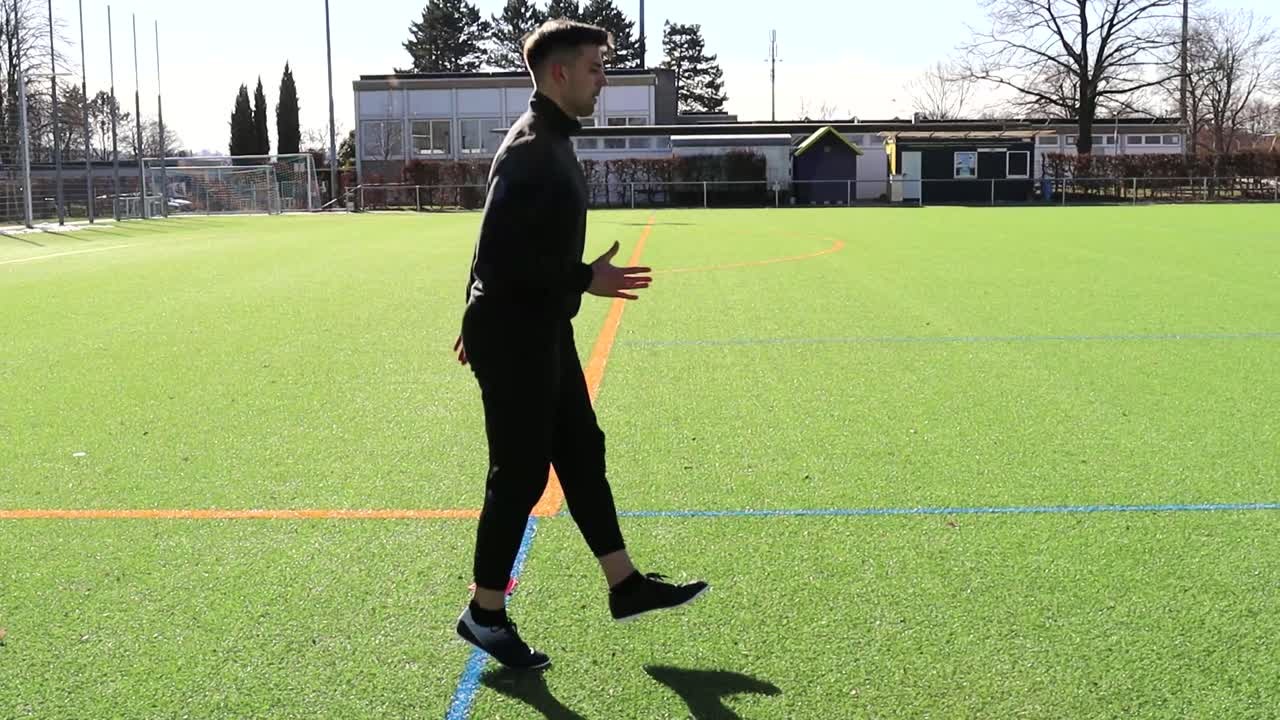 Originalaufnahme einer Übung aus Emanuels Trainingsvideos